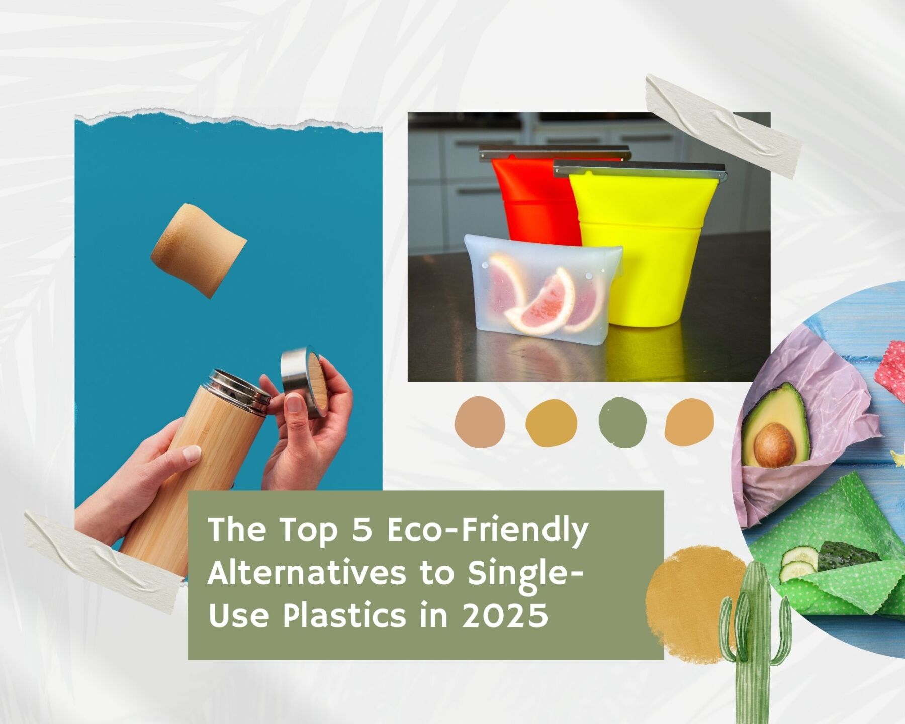 The Top 5 Eco-Friendly Alternatives to Single-Use Plastics in 2025